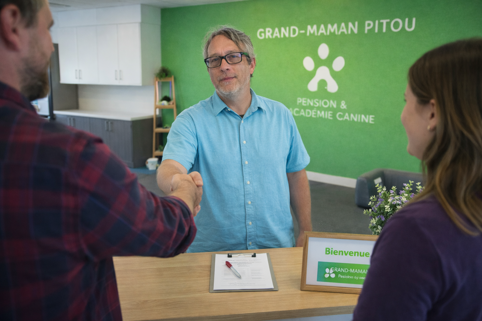 Rencontre à la pension canine.png